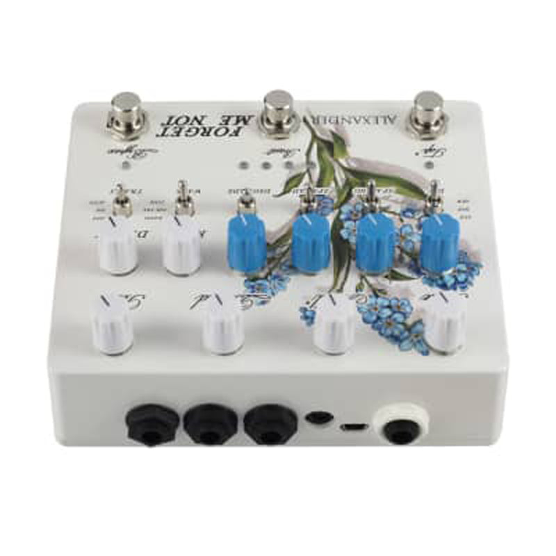 Alexander Pedals Forget Me Not Stereo Multi-Tap Delay & Reverb Pedal