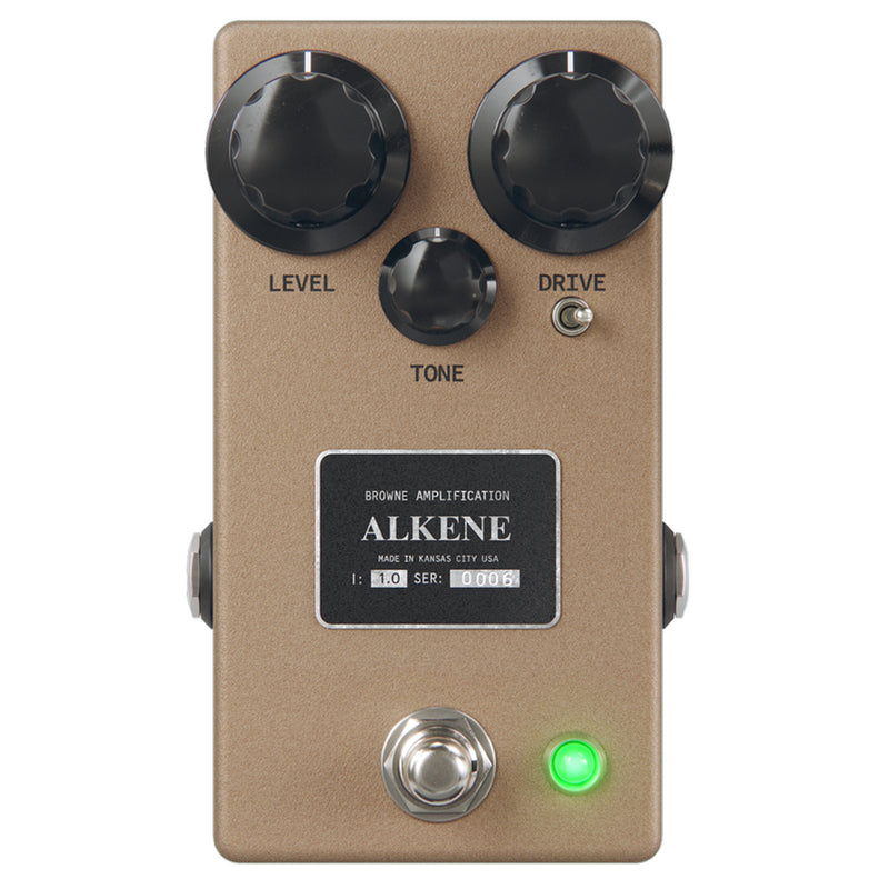 Browne Amplification The ALKENE Nashville Overdrive Pedal