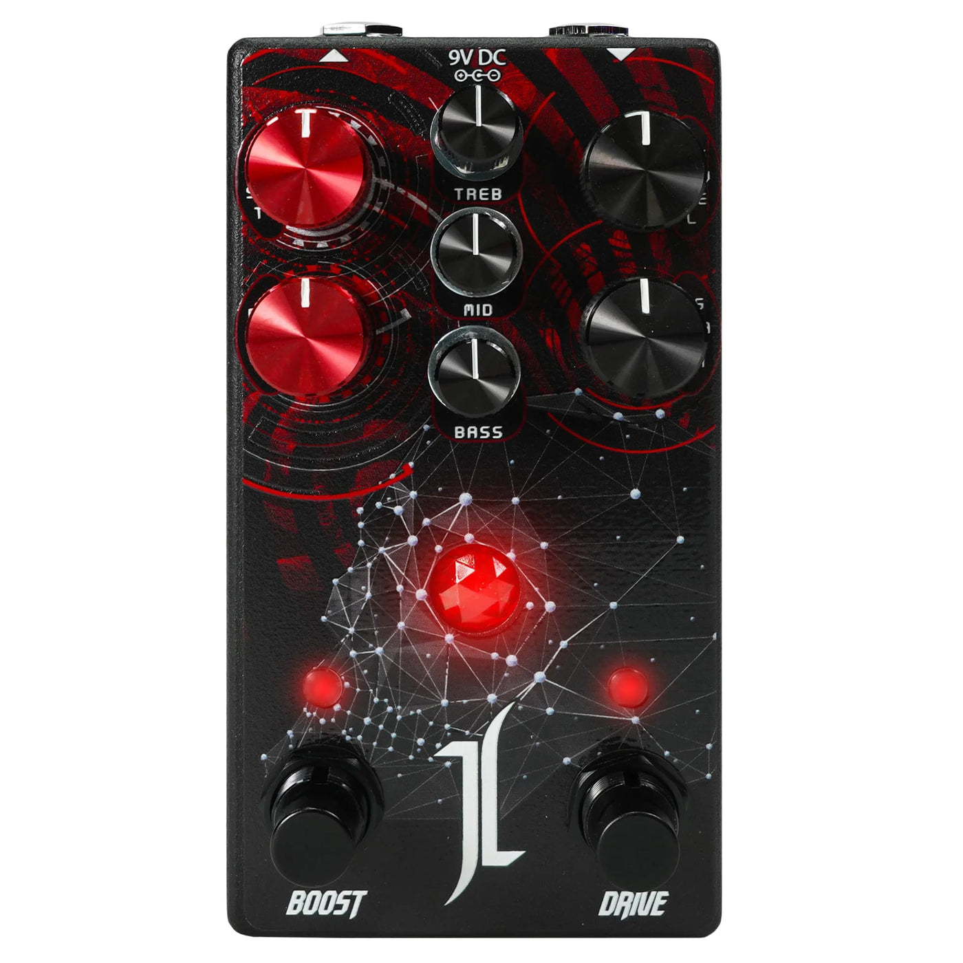 jeff loomis pedal All-Pedal Devil's Triad Essentials Jeff Loomis Signature Overdrive Boost Pedal New