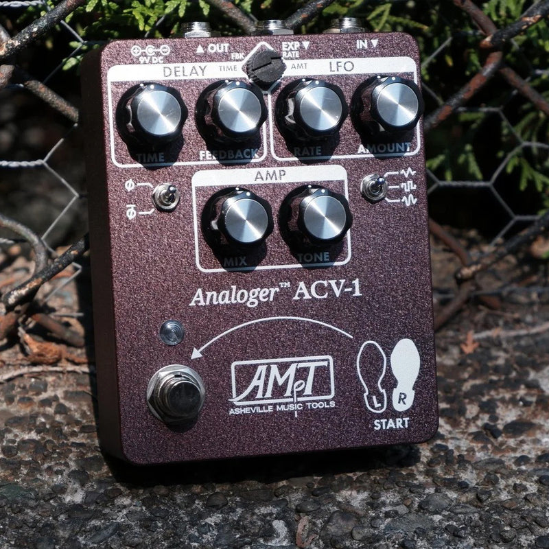 Asheville Music Tools ACV-1 Chorus/Vibrato Time Warping Device Pedal