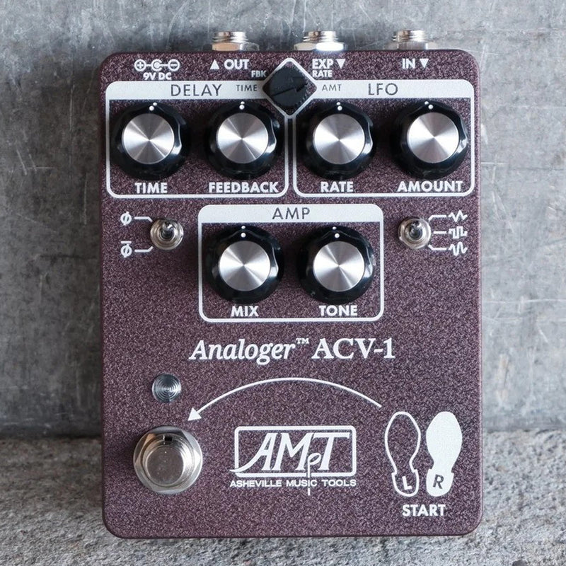 Asheville Music Tools ACV-1 Chorus/Vibrato Time Warping Device Pedal