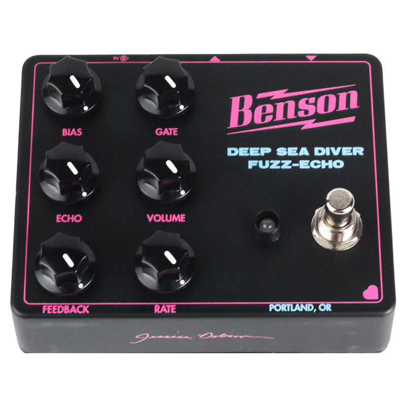Benson Deep Sea Diver Jessica Dobson Signature Fuzz / Echo Pedal
