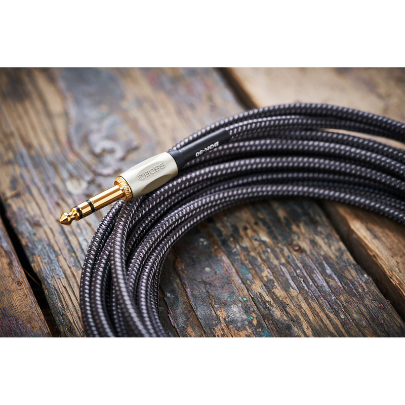 Boss BGK-15 Serial GK Cable 15' TRS-TRS Cable for BOSS Serial GK Guitar Synthesizer Products