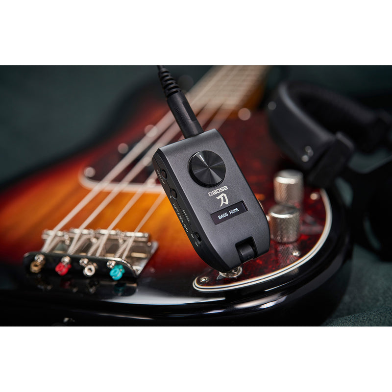 BOSS KATANA:GO Headphone Amplifier for Guitar and Bass