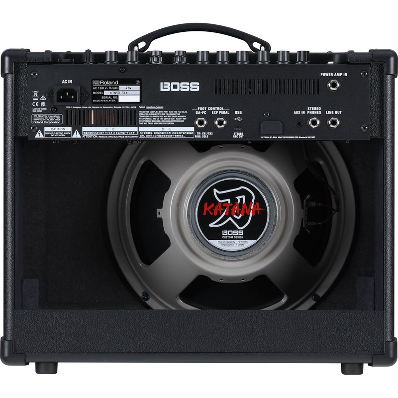 Boss Katana-50 EX Gen 3 50-watt 1x12" Combo Guitar Amplifier