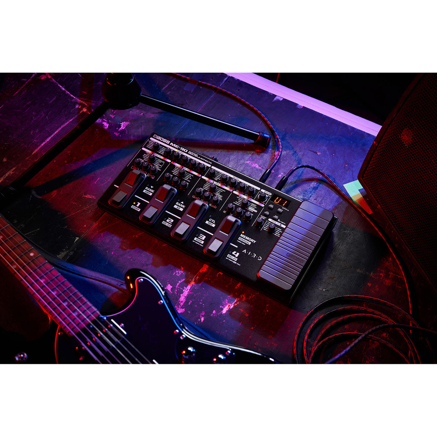 boss me pedal Boss ME-90 Guitar Multi-Effect – Motor City Guitar