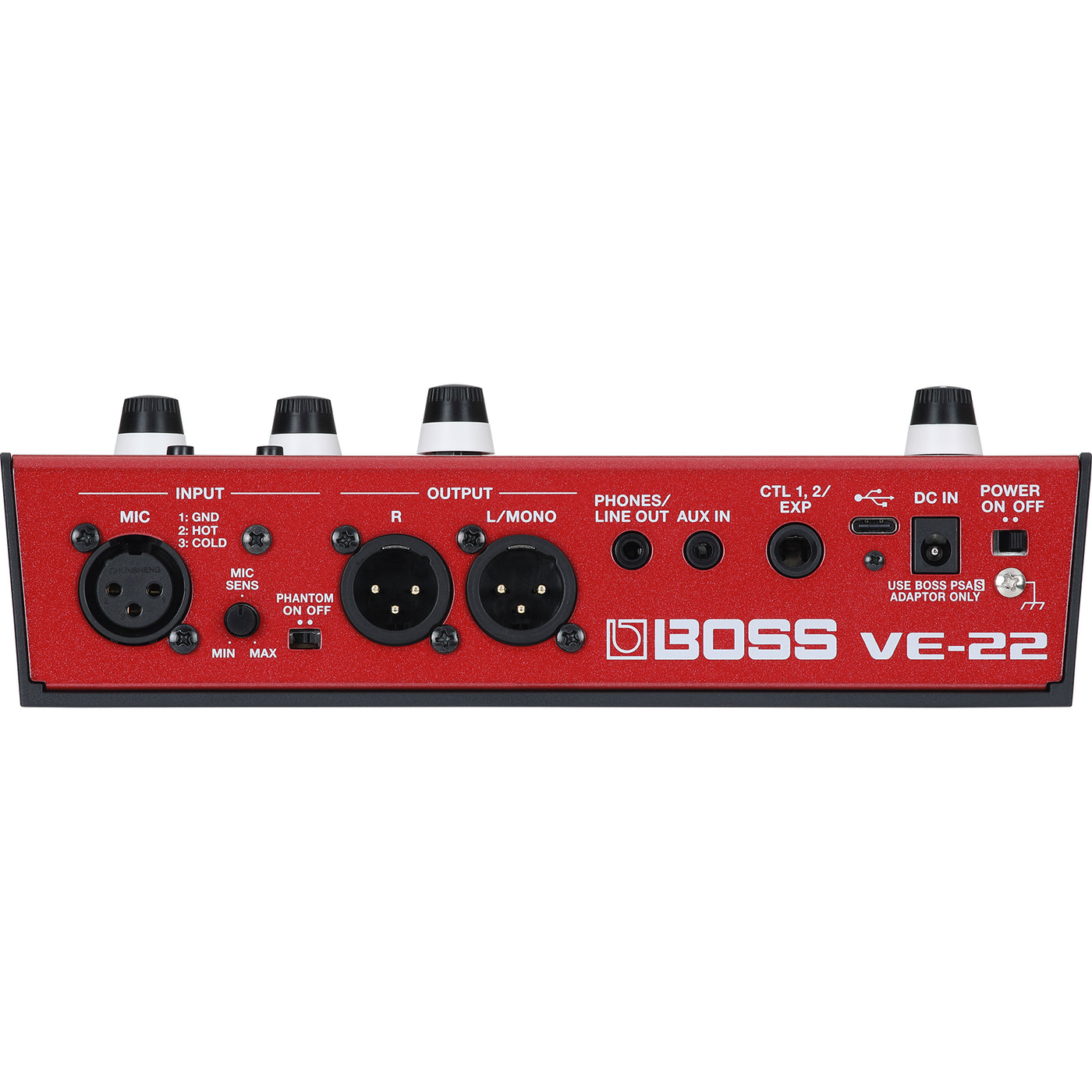vocal harmoniser pedal Boss VE-22 Vocal Perfromer Vocal Harmonizer Effects and Looper Pedal New