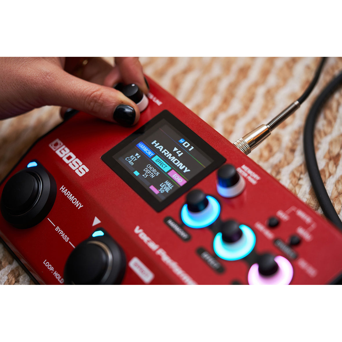 boss vocal harmonizer pedal Boss VE-22 Vocal Performer – Motor City Guitar