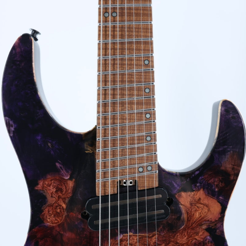 Legator X7F MG Ninja 7-String Guitar - Gloss Buckeye Magma