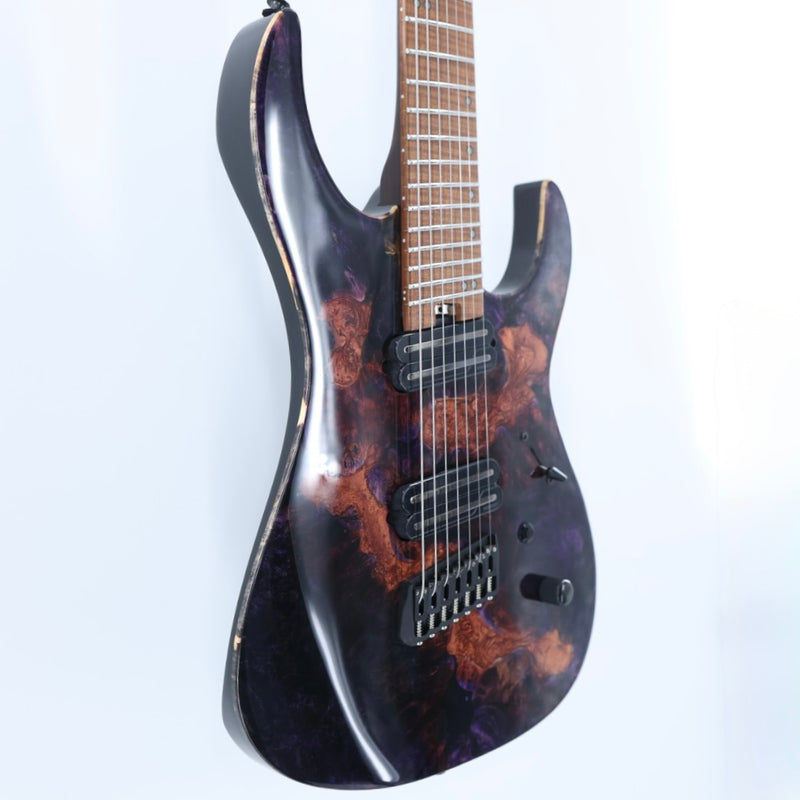 Legator X7F MG Ninja 7-String Guitar - Gloss Buckeye Magma
