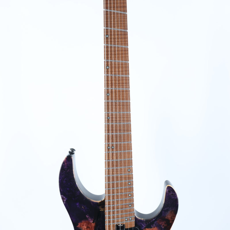 Legator X7F MG Ninja 7-String Guitar - Gloss Buckeye Magma