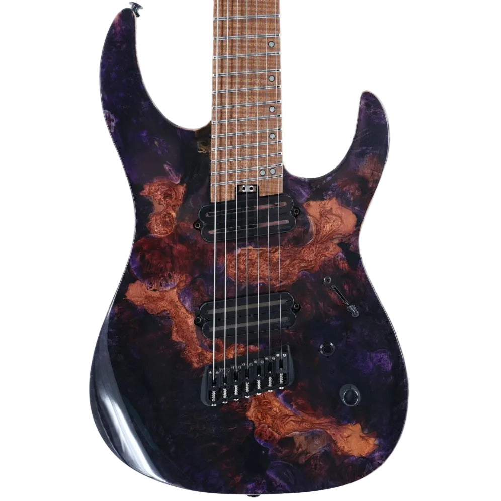 Legator X7F MG Ninja 7-String Guitar - Gloss Buckeye Magma