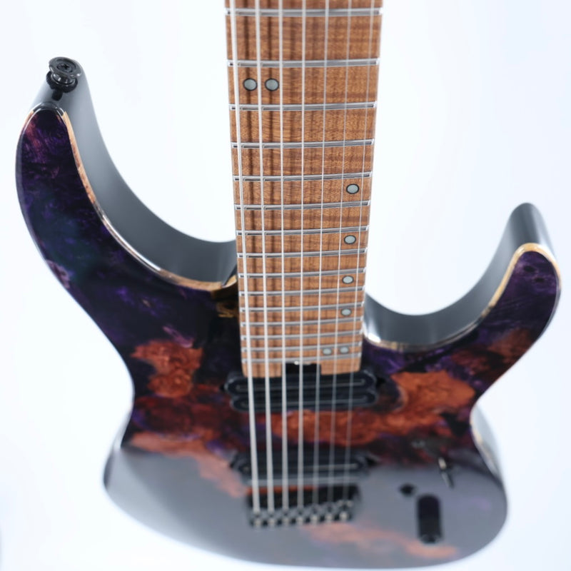 Legator X7F MG Ninja 7-String Guitar - Gloss Buckeye Magma