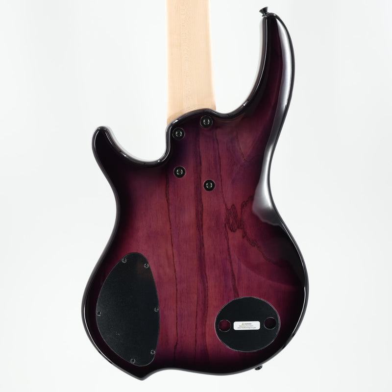 Dingwall Combustion 3X 5-String Multi-Scale Bass - 3-Pickup Quilt Top Ultra Violet w/Maple Fretboard