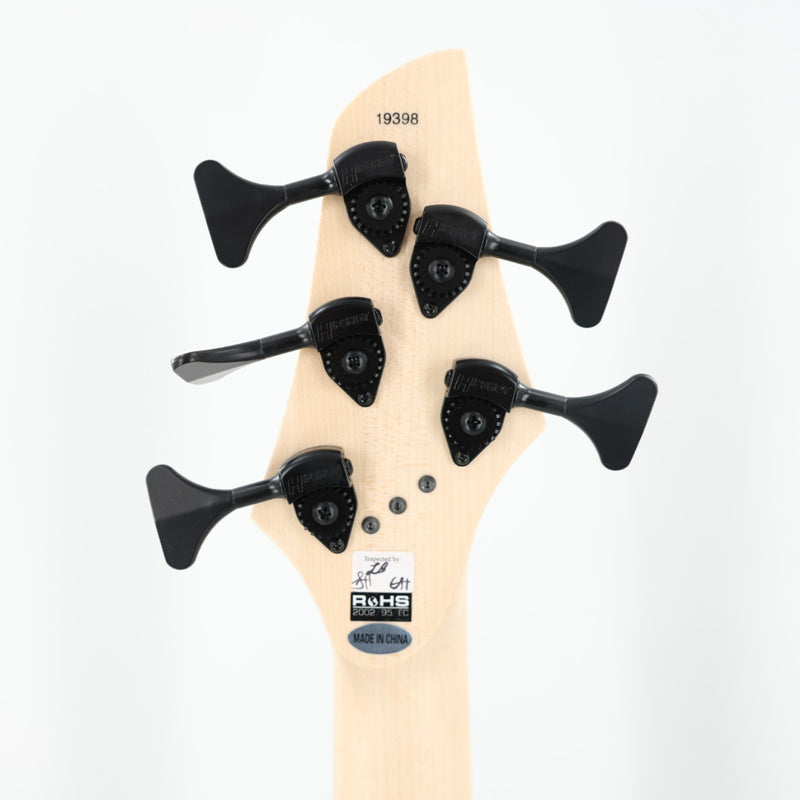 Dingwall Combustion 3X 5-String Multi-Scale Bass - 3-Pickup Quilt Top Ultra Violet w/Pau Ferro Fretboard