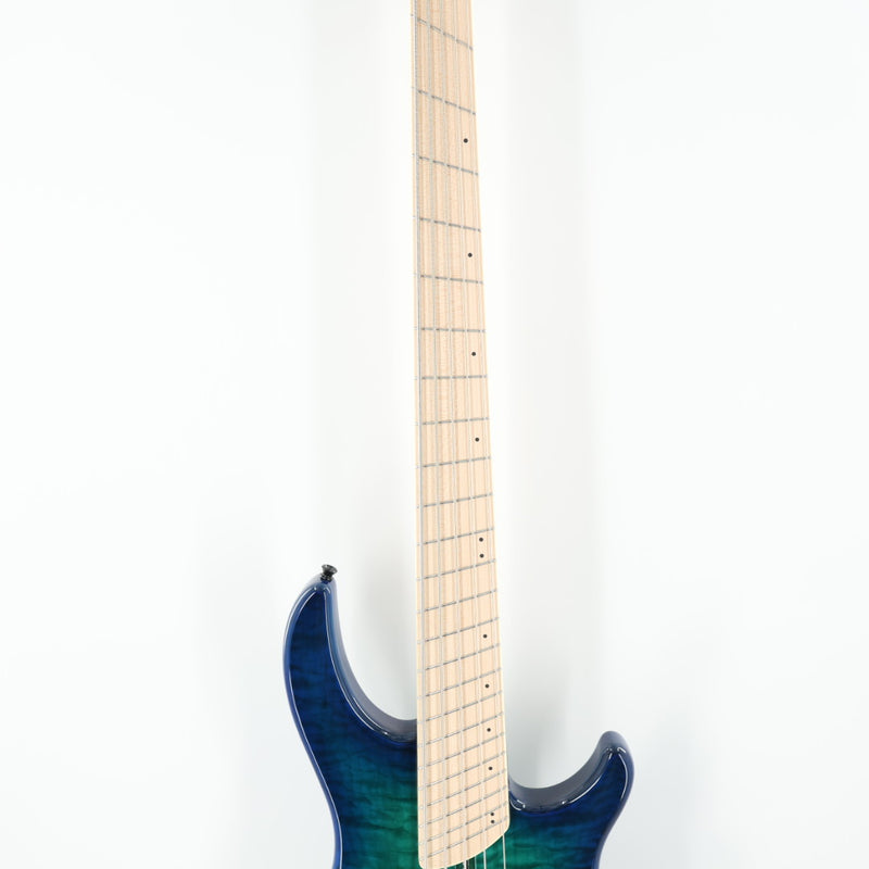 Dingwall Combustion 3X 5-String Multi-Scale Bass - 3-Pickup Quilt Top Whalepoolburst w/Maple Fretboard