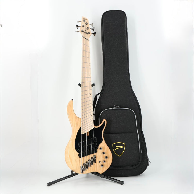 Dingwall Combustion 3X 6-String Multi-Scale Bass - 3-Pickup Natural  w/Maple Fretboard