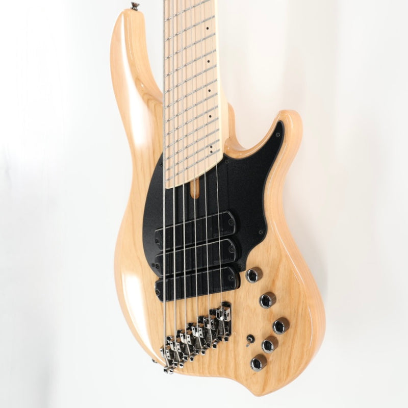 Dingwall Combustion 3X 6-String Multi-Scale Bass - 3-Pickup Natural  w/Maple Fretboard