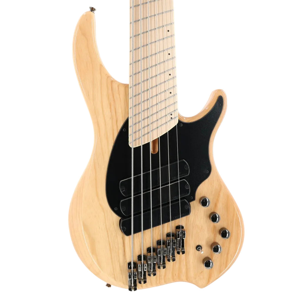 Dingwall Combustion 3X 6-String Multi-Scale Bass - 3-Pickup Natural  w/Maple Fretboard