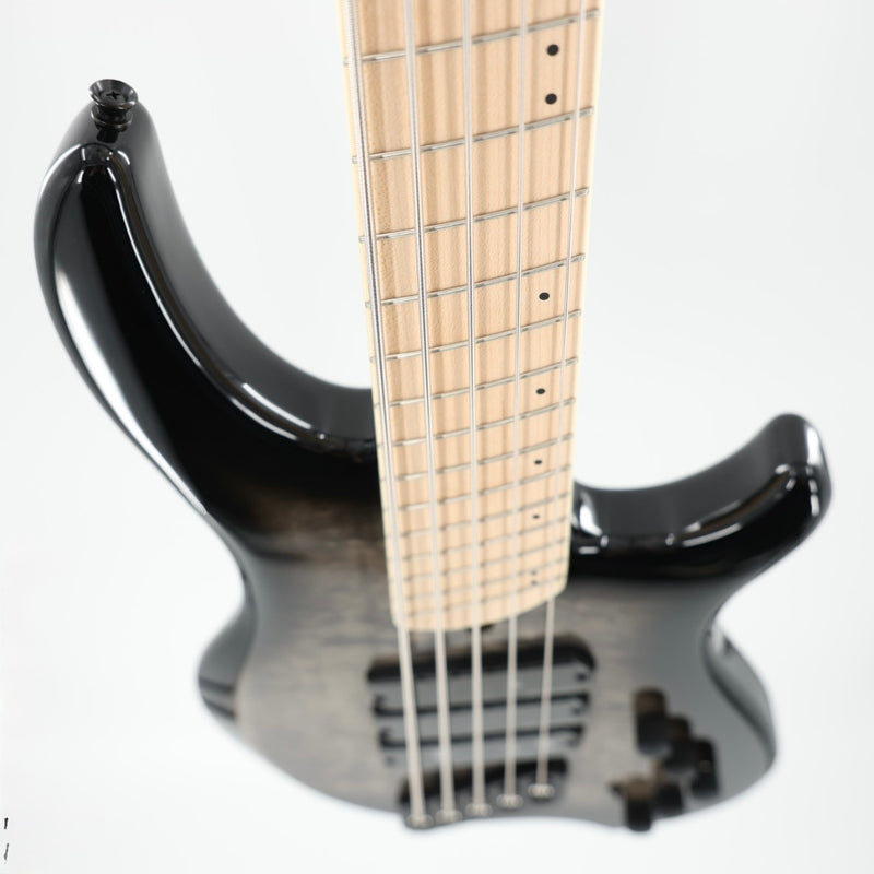 Dingwall Combustion 3X 5-String Multi-Scale Bass - 3-Pickup Quilt Top 2-Tone Blackburst w/Maple Fretboard