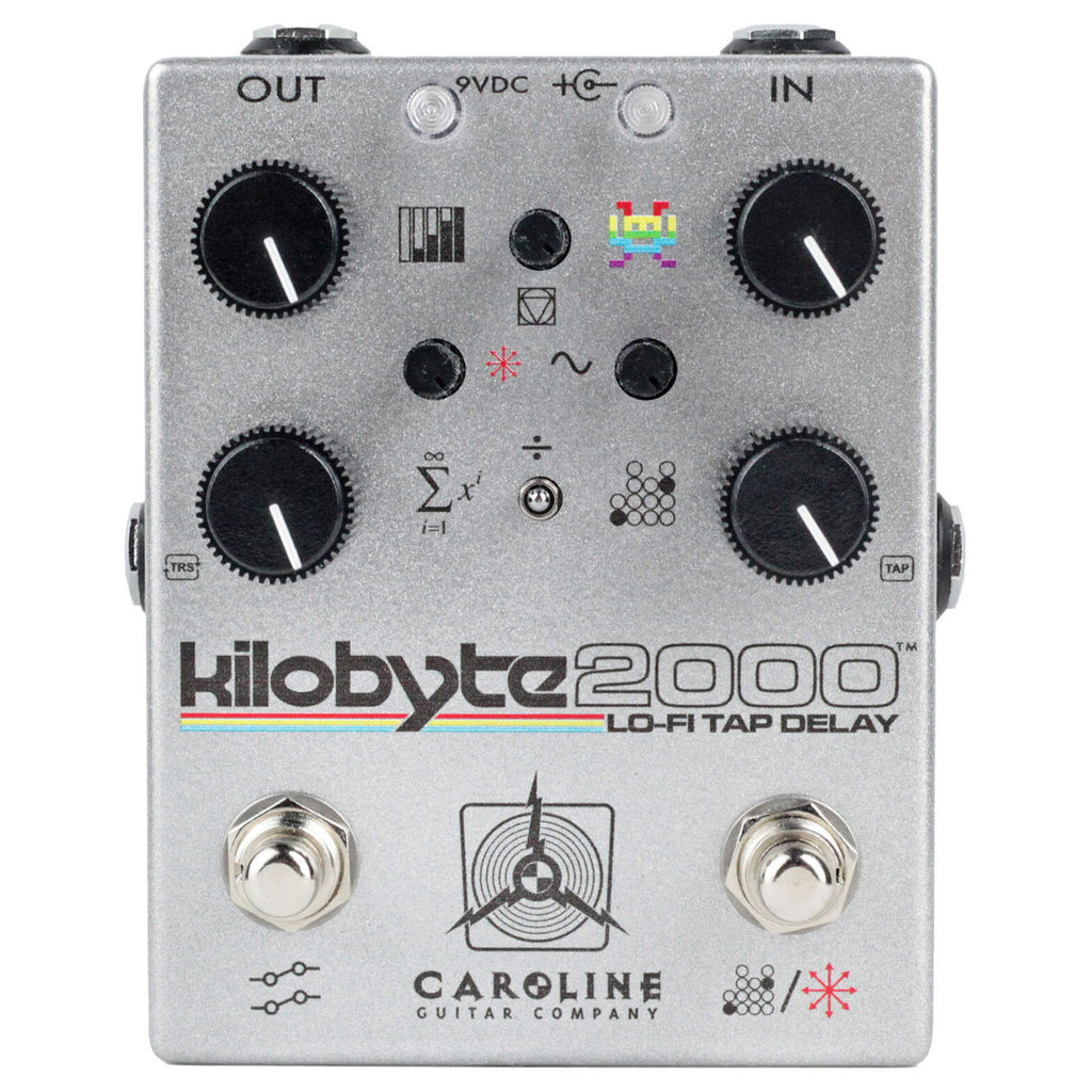 Caroline Kilobyte 2000 Lo-Fi Tap Digital Delay Pedal