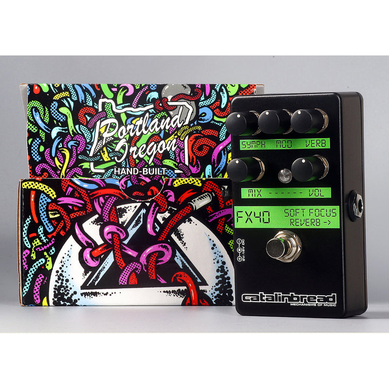 Catalinbread Soft Focus Shoegaze Reverb Pedal with Chorus, Modulation, and Octave-up