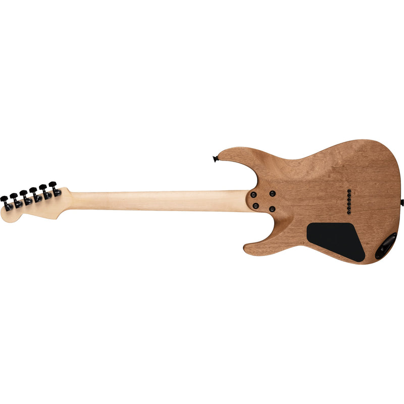 Charvel Pro-Mod DK24 HH HT E Mahogany Poplar Burl w/ Seymour Duncan Pickups - Desert Sand