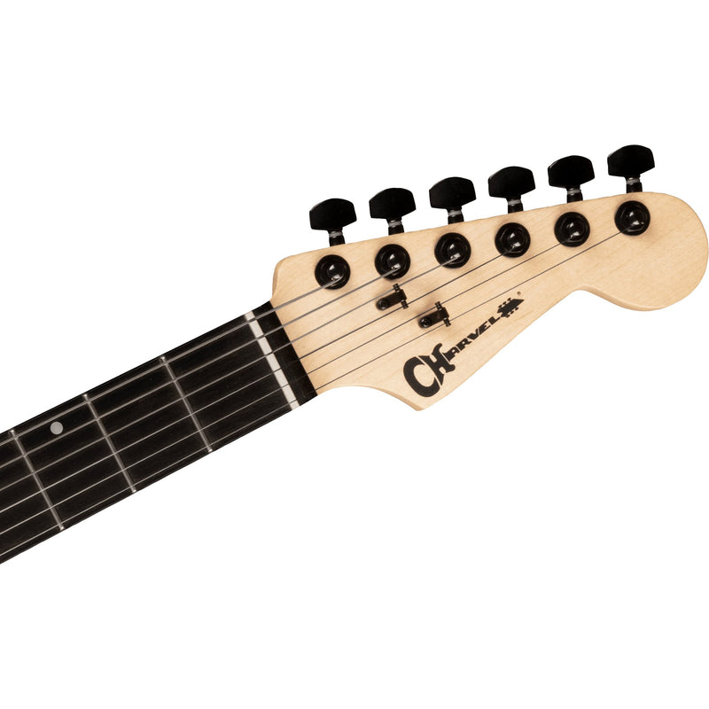 Charvel Pro-Mod DK24 HH HT E Mahogany Poplar Burl w/ Seymour Duncan Pickups - Desert Sand