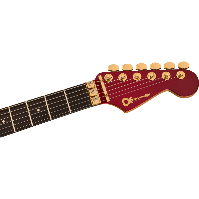 Charvel Pro-Mod Plus So-Cal SC1 Style 1 HH FR EB w/ Seymour Duncan Pickups and Gig Bag - Candy Apple Red