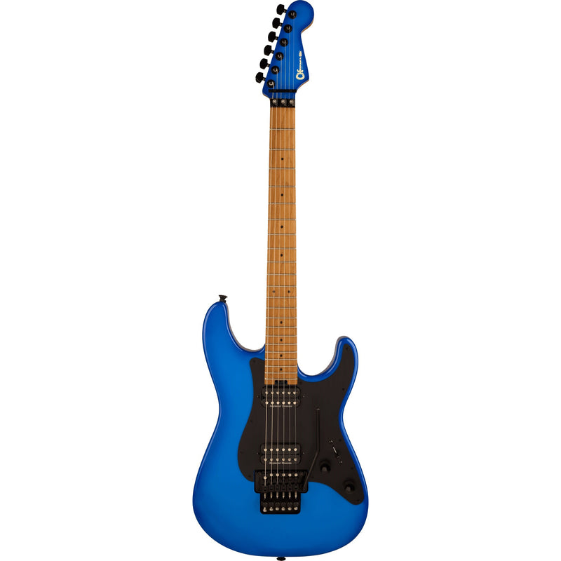 Charvel Pro-Mod Plus So-Cal Style 1 HH FR CM w/ Seymour Duncan Pickups and Gig Bag - Blue Burst