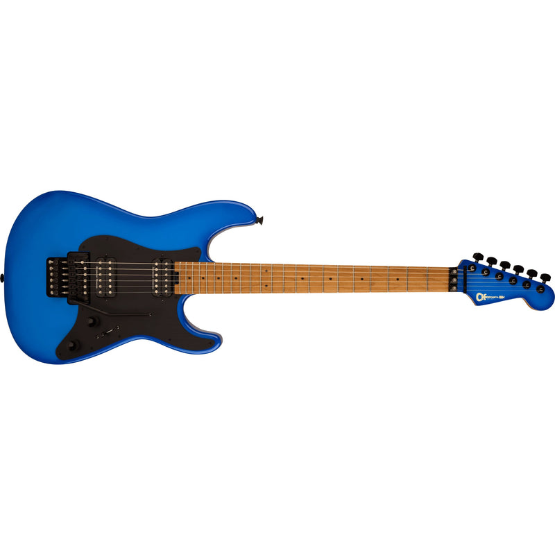 Charvel Pro-Mod Plus So-Cal Style 1 HH FR CM w/ Seymour Duncan Pickups and Gig Bag - Blue Burst