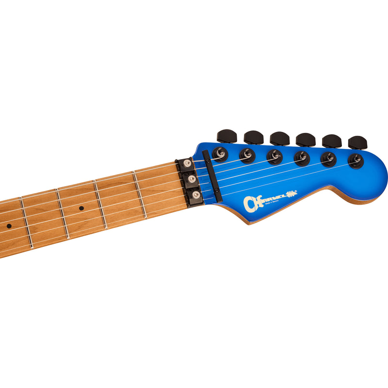 Charvel Pro-Mod Plus So-Cal Style 1 HH FR CM w/ Seymour Duncan Pickups and Gig Bag - Blue Burst
