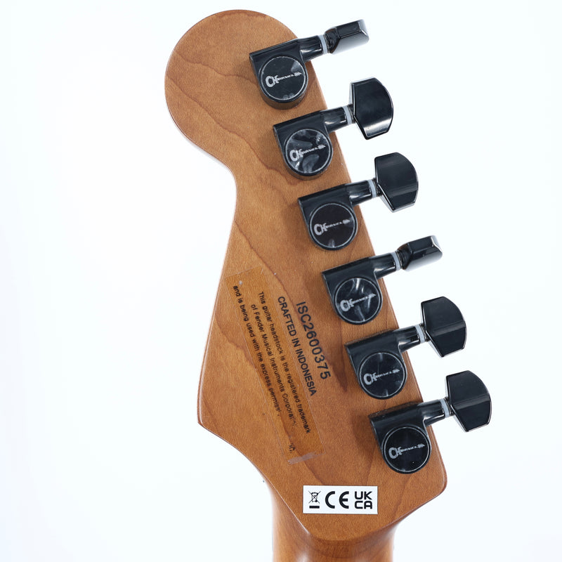 Charvel Pro-Mod Plus Dinky DK24 HH FR QM EB – Cloaked Emerald Green Quilt Maple
