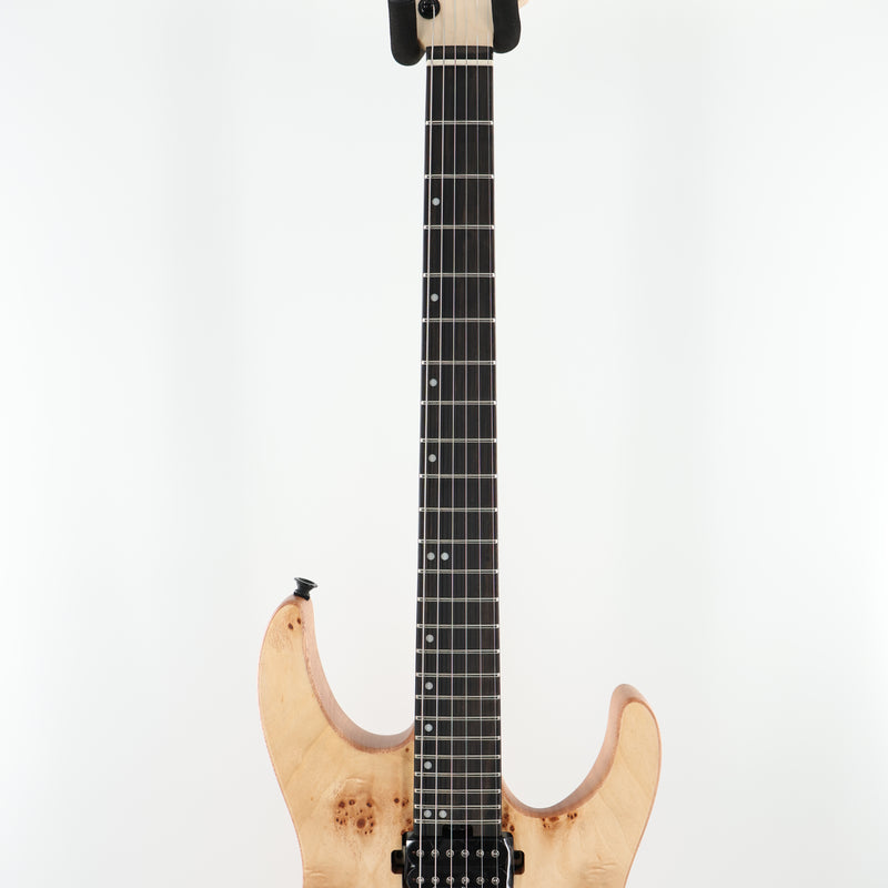 Charvel Pro-Mod DK24 HH HT E Mahogany Poplar Burl w/ Seymour Duncan Pickups - Desert Sand