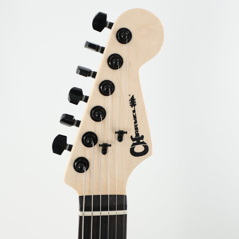 Charvel Pro-Mod DK24 HH HT E Mahogany Poplar Burl w/ Seymour Duncan Pickups - Desert Sand