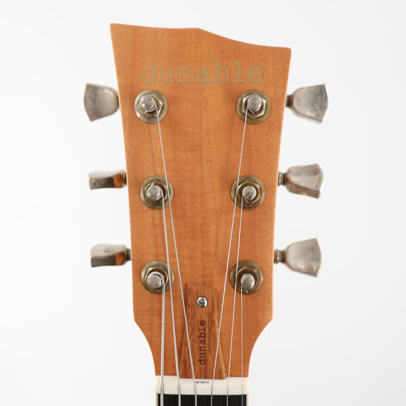 Dunable USA Custom Shop Asteroid Natural Mahogany with Block Inlays