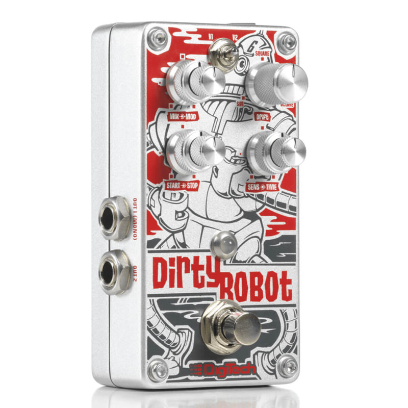 DigiTech Dirty Robot Stereo Mini Synth Guitar Effects Pedal
