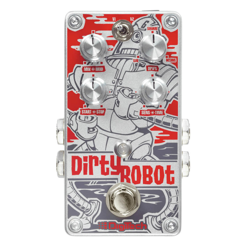 DigiTech Dirty Robot Stereo Mini Synth Guitar Effects Pedal