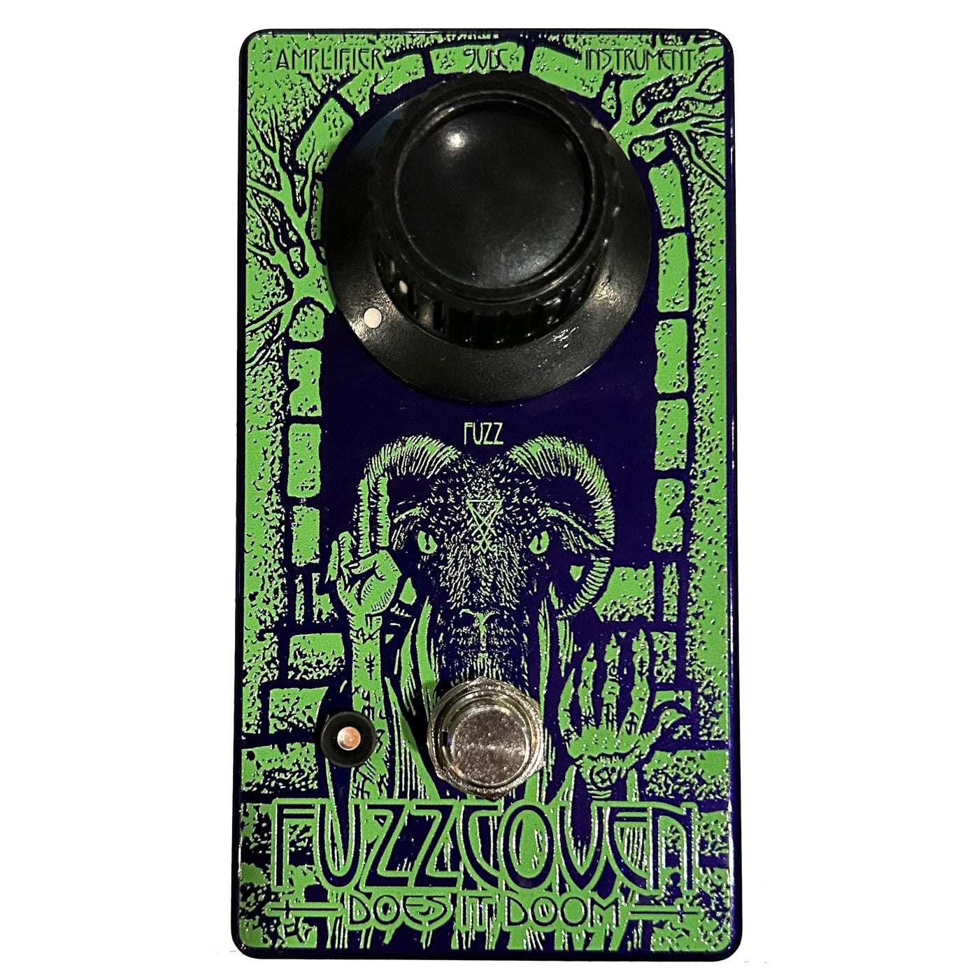 does it doom pedal Does It Doom Fuzzcoven V2 Fuzz Pedal New