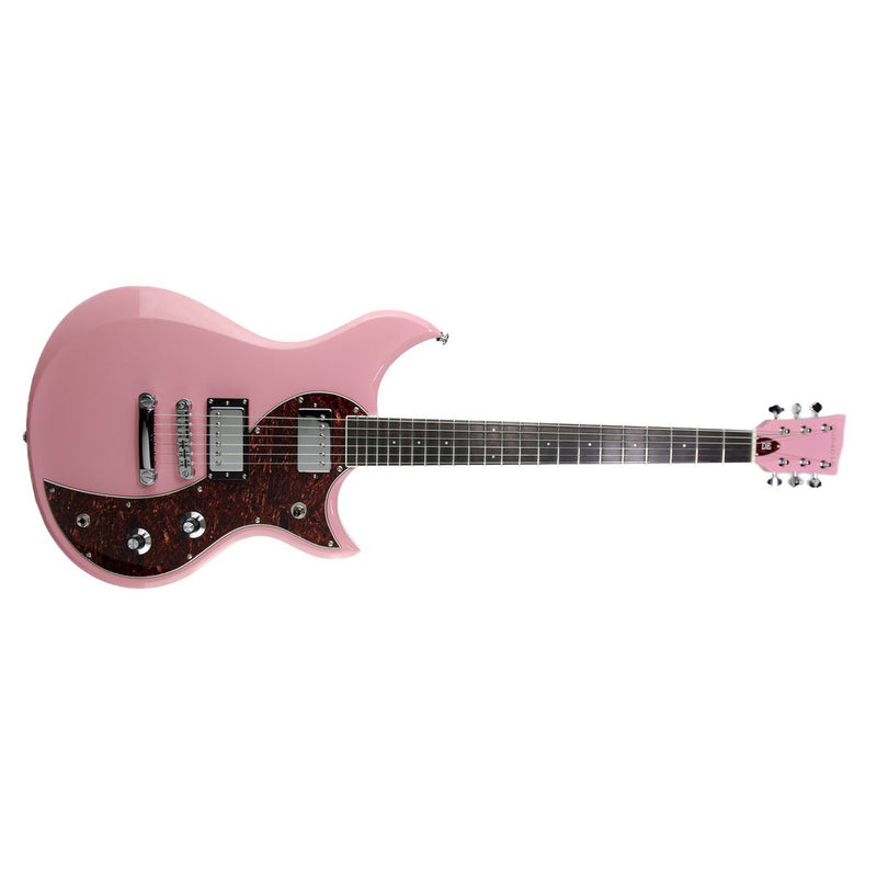 Dunable DE Series Cyclops Guitar - Gloss Shell Pink