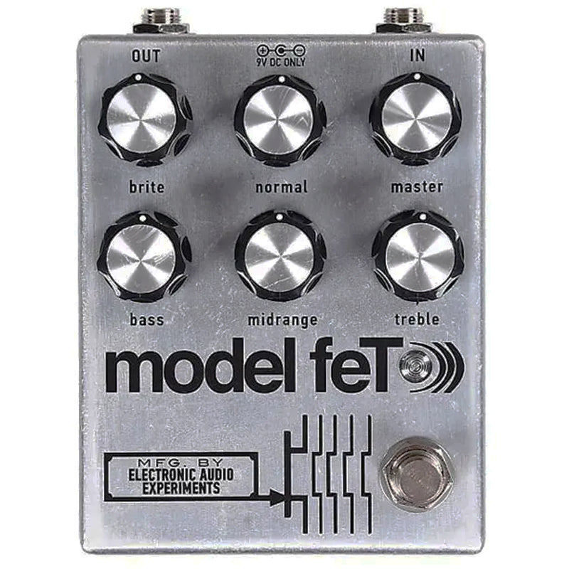 Electronic Audio Experiments Model feT Transistor-Based Preamplifier Pedal