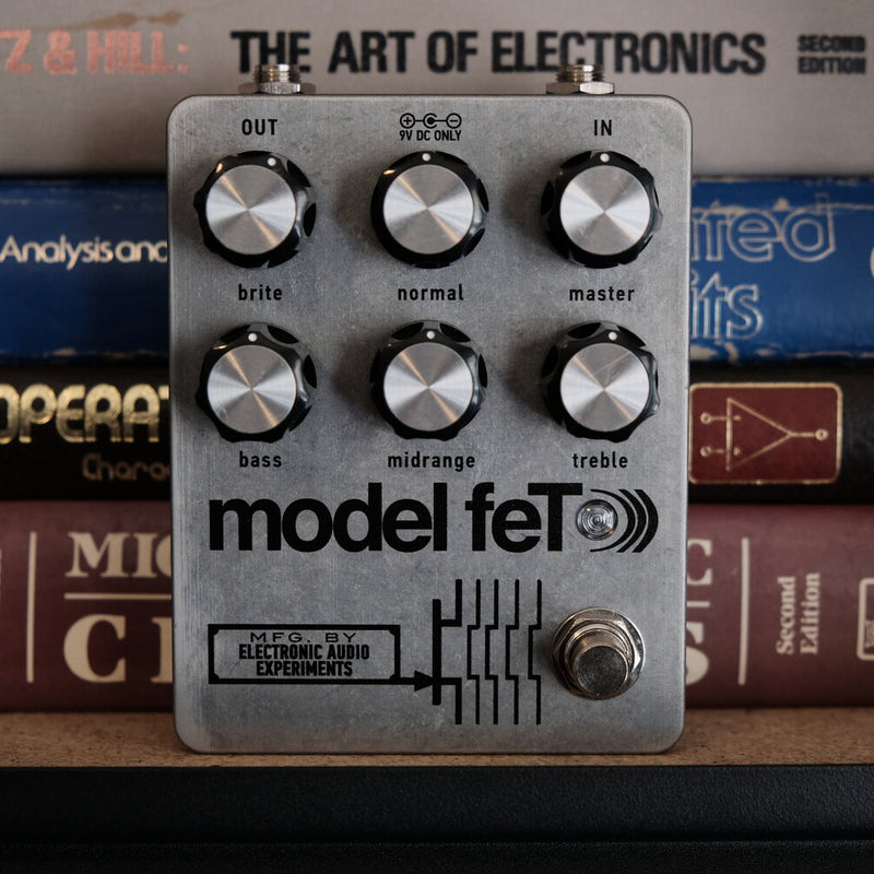 Electronic Audio Experiments Model feT Transistor-Based Preamplifier Pedal