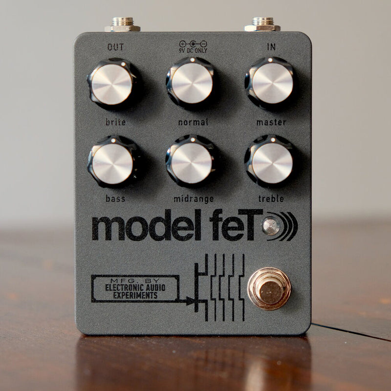 Electronic Audio Experiments Model feT Transistor-Based Preamplifier Pedal