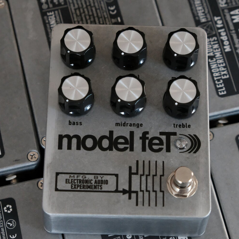Electronic Audio Experiments Model feT Transistor-Based Preamplifier Pedal