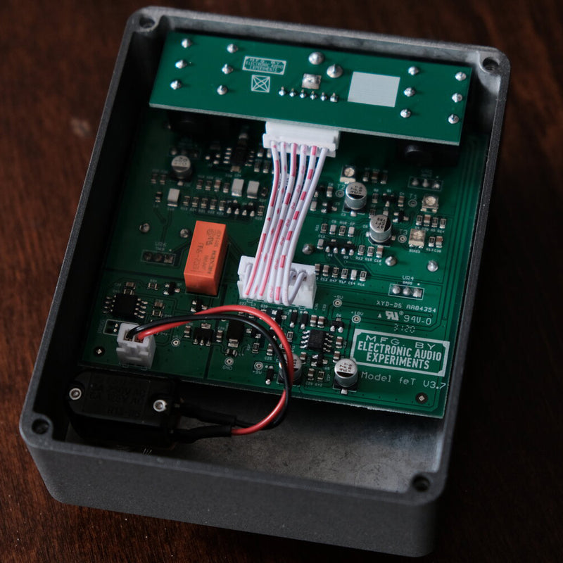 Electronic Audio Experiments Model feT Transistor-Based Preamplifier Pedal