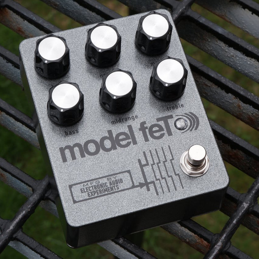 fet pedal ELECTRONIC AUDIO EXPERIMENTS model feT (EAE) overdrive/preamp