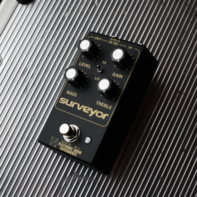 Electronic Audio Experiments Surveyor Instrument Voicing Preamp Pedal