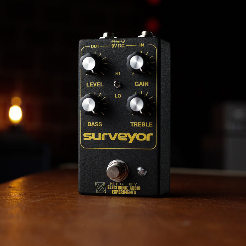 Electronic Audio Experiments Surveyor Instrument Voicing Preamp Pedal