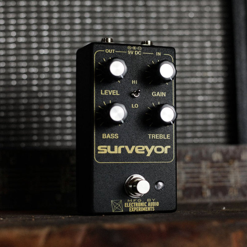 Electronic Audio Experiments Surveyor Instrument Voicing Preamp Pedal