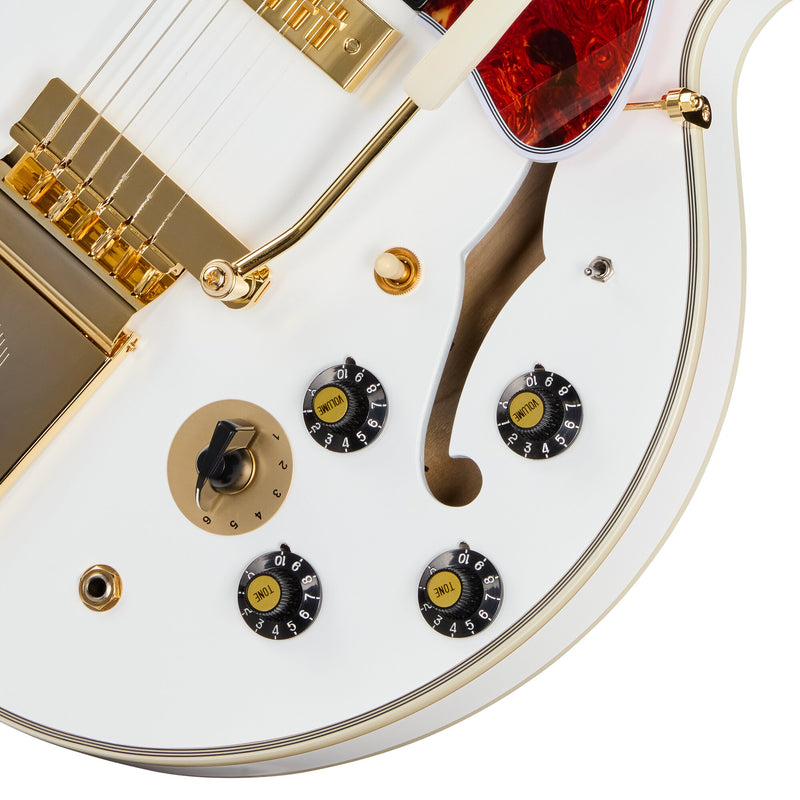 Epiphone IGC Alex Lifeson 1976 ES-355 Reissue - Alpine White
